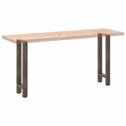 cm) vidaXL Coffee Table Legs Desk Legs Metal Furniture Legs Bar Stand DIY Steel - natural, 38 x (72-73 - Additional view 7