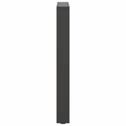 cm/ 1 pcs) vidaXL Coffee Table Legs Desk Legs Metal Furniture Legs Bar Stand DIY Steel - anthracite, 50 x (72-73 - Additional view 5