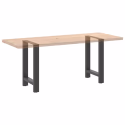 cm) vidaXL Coffee Table Legs Desk Legs Metal Furniture Legs Bar Stand DIY Steel - anthracite, 60 x (72-73 - Additional view 7