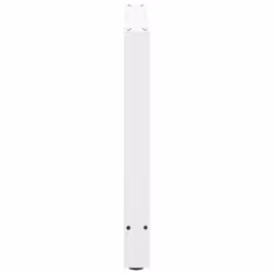 cm/ 1 pcs) vidaXL Coffee Table Legs Desk Legs Metal Furniture Legs Bar Stand DIY Steel - white, 80 x (72-73 - Additional view 5