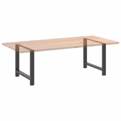 cm/ 1 pcs) vidaXL Coffee Table Legs Desk Legs Metal Furniture Legs Bar Stand DIY Steel - anthracite, 90 x (72-73 - Additional view 7