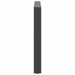 cm) vidaXL Coffee Table Legs Desk Legs Metal Furniture Legs Bar Stand DIY Steel - anthracite, 100 x (72-73 - Additional view 5