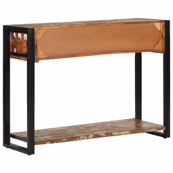 vidaXL Console Table Hallway Accent Couch Table End Side Table Multicolour - Multicolour - Additional view 4