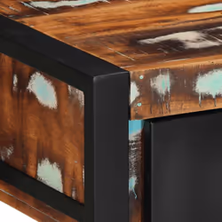 vidaXL Console Table Hallway Accent Couch Table End Side Table Multicolour - Multicolour - Additional view 5