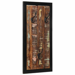 vidaXL Coat Rack Wall Mounted Coat Hook Wall Hanger Clothes Rack Multicolour - Multicolour