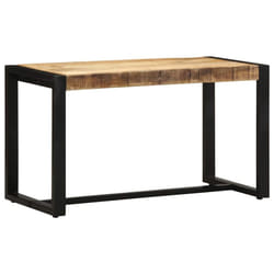 vidaXL Bench 60x35x45 cm Solid Rough Wood Mango hallway bench hall bench - brown, 80 x 35 x 45 cm