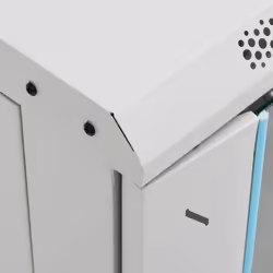 vidaXL Network Cabinet Home Office Server Rack Data Cabinet Network Rack IP20 - grey, 53 x 40 x 80 cm - Additional view 5