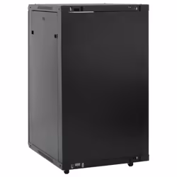 vidaXL Network Cabinet Home Office Server Rack Data Cabinet Network Rack IP20 - black, 60 x 60 x 100 cm - Additional view 4
