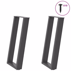 VidaXL 4012738, Metal, Anthracite, Indoor, 310 mm, 300 mm
