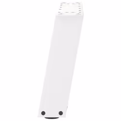 cm) vidaXL Console Table Legs U-Shaped Desk Legs Metal Bar Stand DIY 2 pcs Steel - white, 40 x (30-31 - Additional view 5