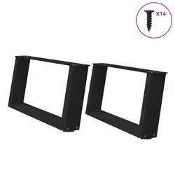 VidaXL 4012752, Metal, Black, Indoor, 310 mm, 700 mm