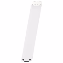 cm) vidaXL Console Table Legs U-Shaped Desk Legs Metal Bar Stand DIY 2 pcs Steel - white, 28 x (42-43 - Additional view 5
