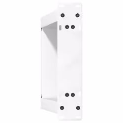 cm) vidaXL Console Table Legs U-Shaped Desk Legs Metal Bar Stand DIY 2 pcs Steel - white, 28 x (42-43 - Additional view 6