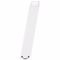 cm) vidaXL Console Table Legs U-Shaped Desk Legs Metal Bar Stand DIY 2 pcs Steel - white, 38 x (42-43 - Additional view 5