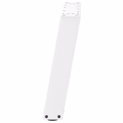 cm) vidaXL Console Table Legs U-Shaped Desk Legs Metal Bar Stand DIY 2 pcs Steel - white, 70 x (42-43 - Additional view 5