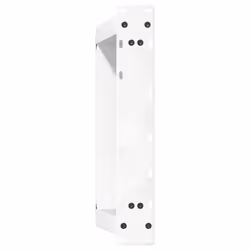 cm) vidaXL Console Table Legs U-Shaped Desk Legs Metal Bar Stand DIY 2 pcs Steel - white, 70 x (42-43 - Additional view 6