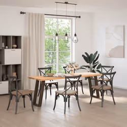 cm) vidaXL Console Table Legs U-Shaped Desk Legs Metal Bar Stand DIY 2 pcs Steel - 38 x (72-73