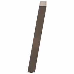cm) vidaXL Console Table Legs U-Shaped Desk Legs Metal Bar Stand DIY 2 pcs Steel - 38 x (72-73 - Additional view 5