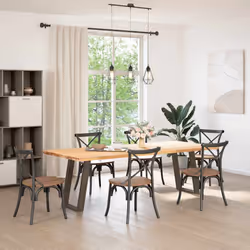 cm) vidaXL Console Table Legs U-Shaped Desk Legs Metal Bar Stand DIY 2 pcs Steel - 50 x (72-73
