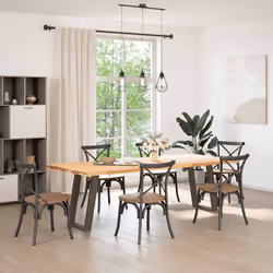 cm) vidaXL Console Table Legs U-Shaped Desk Legs Metal Bar Stand DIY 2 pcs Steel - 60 x (72-73