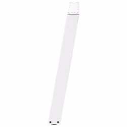 cm) vidaXL Console Table Legs U-Shaped Desk Legs Metal Bar Stand DIY 2 pcs Steel - white, 70 x (72-73 - Additional view 5
