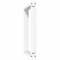 cm) vidaXL Console Table Legs U-Shaped Desk Legs Metal Bar Stand DIY 2 pcs Steel - white, 70 x (72-73 - Additional view 6