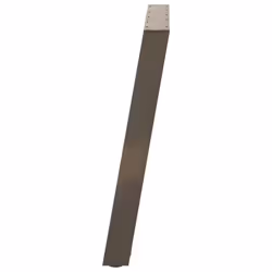 cm) vidaXL Console Table Legs U-Shaped Desk Legs Metal Bar Stand DIY 2 pcs Steel - 70 x (72-73 - Additional view 5