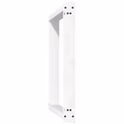 cm) vidaXL Console Table Legs U-Shaped Desk Legs Metal Bar Stand DIY 2 pcs Steel - white, 80 x (72-73 - Additional view 6
