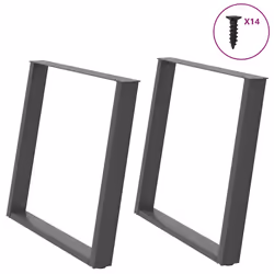 VidaXL 4012806, Metal, Anthracite, Indoor, 730 mm, 1000 mm