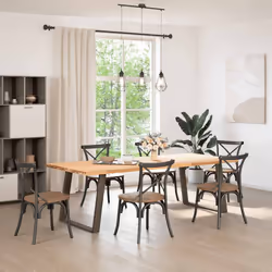 cm) vidaXL Console Table Legs U-Shaped Desk Legs Metal Bar Stand DIY 2 pcs Steel - 100 x (72-73