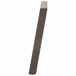 cm) vidaXL Console Table Legs U-Shaped Desk Legs Metal Bar Stand DIY 2 pcs Steel - 100 x (72-73 - Additional view 5