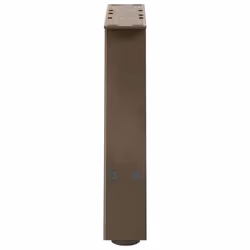 cm) vidaXL Coffee Table Legs A-Shaped Desk Legs Metal Bar Stand DIY 2 pcs Steel - 30 x (30-31 - Additional view 5