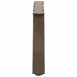 cm) vidaXL Coffee Table Legs A-Shaped Desk Legs Metal Bar Stand DIY 2 pcs Steel - natural, 70 x (30-31 - Additional view 5