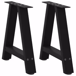 VidaXL 4012828, Metal, Black, Indoor, 430 mm, 380 mm
