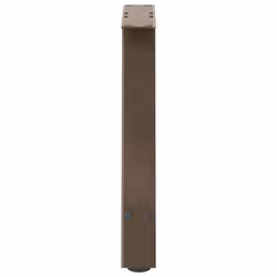 cm) vidaXL Coffee Table Legs A-Shaped Desk Legs Metal Bar Stand DIY 2 pcs Steel - 38 x (42-43 - Additional view 5