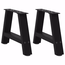 VidaXL 4012832, Metal, Black, Indoor, 430 mm, 500 mm