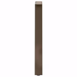 cm) vidaXL Coffee Table Legs A-Shaped Desk Legs Metal Bar Stand DIY 2 pcs Steel - natural, 50 x (72-73 - Additional view 5