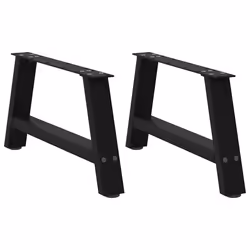 VidaXL 4012848, Metal, Black, Indoor, 730 mm, 600 mm