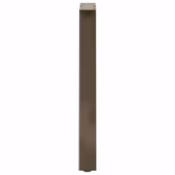 cm) vidaXL Coffee Table Legs A-Shaped Desk Legs Metal Bar Stand DIY 2 pcs Steel - natural, 60 x (72-73 - Additional view 5