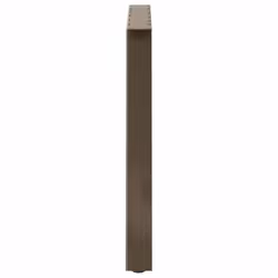 cm) vidaXL Coffee Table Legs A-Shaped Desk Legs Metal Bar Stand DIY 2 pcs Steel - natural, 100 x (72-73 - Additional view 5
