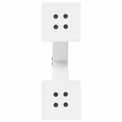 cm (40 mm)/ 2 pcs) vidaXL Dining Table Legs X-Shaped Desk Legs Kitchen Metal Furniture Legs Steel - white, 30 x (30-31 - Additional view 5