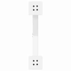cm (40 mm)/ 2 pcs) vidaXL Dining Table Legs X-Shaped Desk Legs Kitchen Metal Furniture Legs Steel - white, 50 x (30-31 - Additional view 5