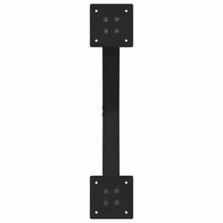 cm (40 mm)/ 2 pcs) vidaXL Dining Table Legs X-Shaped Desk Legs Kitchen Metal Furniture Legs Steel - black, 60 x (30-31 - Additional view 6