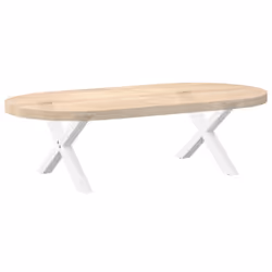 cm (40 mm)/ 2 pcs) vidaXL Dining Table Legs X-Shaped Desk Legs Kitchen Metal Furniture Legs Steel - white, 60 x (30-31 - Additional view 7