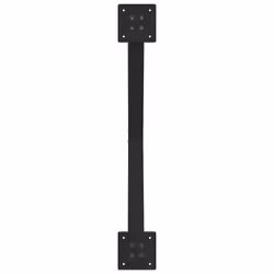 cm (40 mm)/ 2 pcs) vidaXL Dining Table Legs X-Shaped Desk Legs Kitchen Metal Furniture Legs Steel - black, 70 x (30-31 - Additional view 6