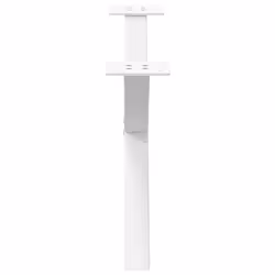 cm (40 mm)/ 2 pcs) vidaXL Dining Table Legs X-Shaped Desk Legs Kitchen Metal Furniture Legs Steel - white, 70 x (30-31 - Additional view 5