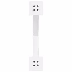 cm (40 mm)/ 2 pcs) vidaXL Dining Table Legs X-Shaped Desk Legs Kitchen Metal Furniture Legs Steel - white, 50 x (42-43 - Additional view 6
