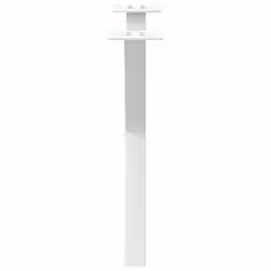 cm (40 mm)/ 2 pcs) vidaXL Dining Table Legs X-Shaped Desk Legs Kitchen Metal Furniture Legs Steel - white, 60 x (42-43 - Additional view 5