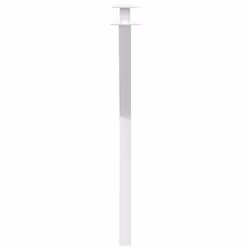 cm (40 mm)/ 2 pcs) vidaXL Dining Table Legs X-Shaped Desk Legs Kitchen Metal Furniture Legs Steel - white, 70 x (72-73 - Additional view 5