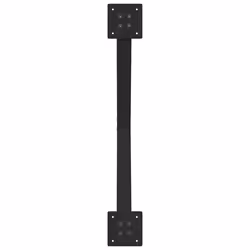 cm (40 mm)/ 2 pcs) vidaXL Dining Table Legs X-Shaped Desk Legs Kitchen Metal Furniture Legs Steel - black, 80 x (72-73 - Additional view 6